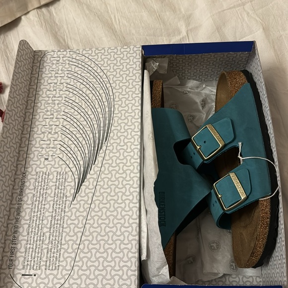 Brand New Birkenstock Turquoise 38 - Picture 6 of 8